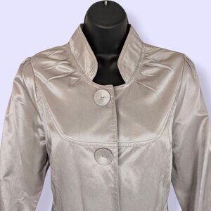 Forever 21 Metallic 3/4 Sleeve Jacket